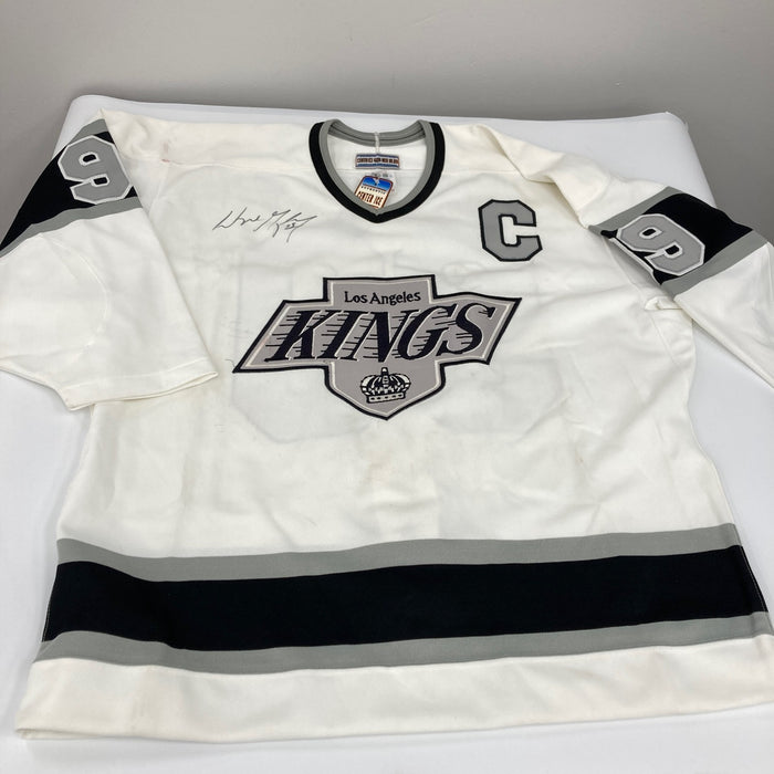 Wayne Gretzky Signed Los Angeles Kings Authentic Game Model Jersey Beckett COA