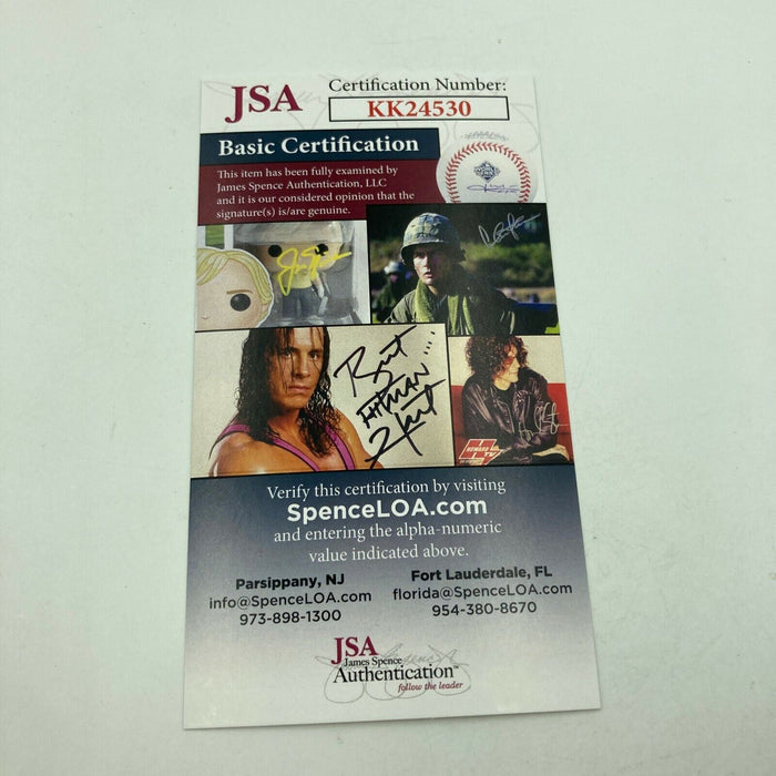 Dale Earnhardt Jr. Signed Autographed 2001 All Star Game Baseball JSA COA Nascar