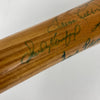 Mickey Mantle Ted Williams Willie Mays 58 Sigs Hall Of Fame Multi Signed Bat BAS