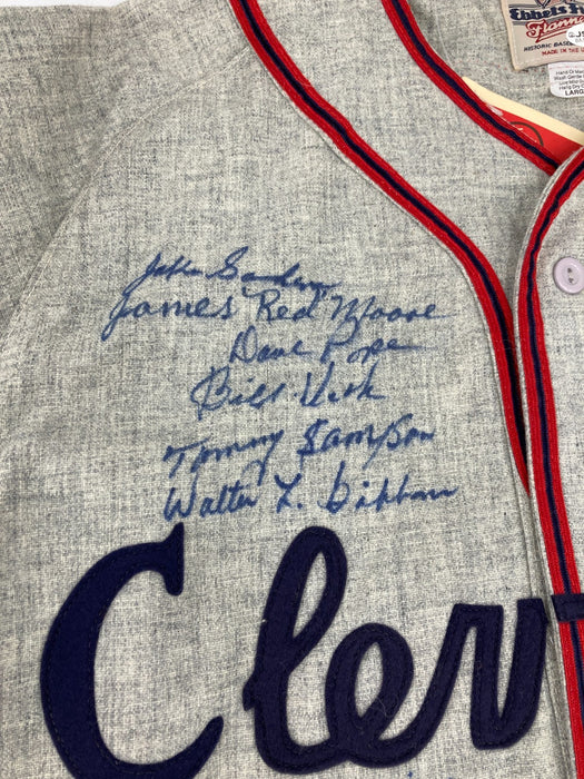 Cleveland Buckeye Negro League Legends Signed Jersey With 71 Autographs JSA COA