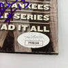 2001 Arizona Diamondbacks World Series Champs Team Signed Sports Illustrated JSA