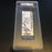 CODY BELLINGER SIGNED 1ST CAREER HOMERUN GAME AUTHENTIC TICKET SLABBED PSA/DNA