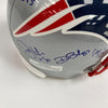 2004 New England Patriots Super Bowl Champs Team Signed Helmet Tom Brady Beckett