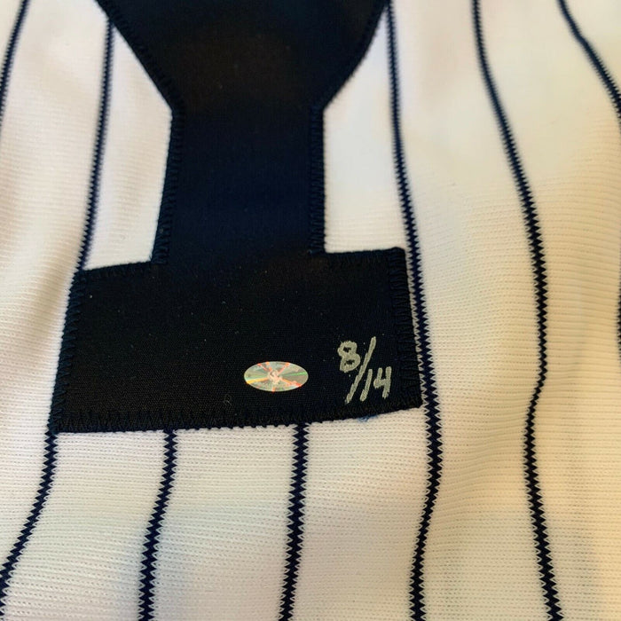 Beautiful New York Yankees Cy Young Winners Signed Jersey Whitey Ford JSA #8/14