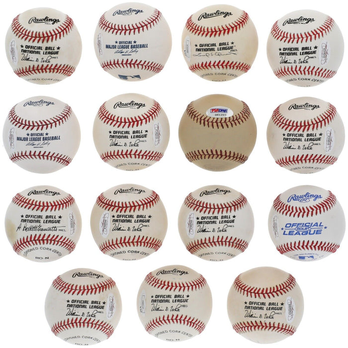 1953 Brooklyn Dodgers Team Signed Baseball Collection 31 Balls PSA JSA COA