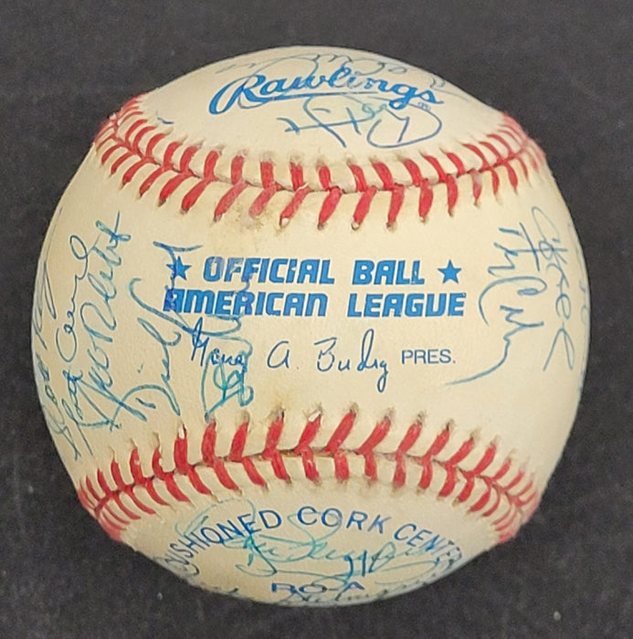 Kirby Puckett 1996 Minnesota Twins Team Signed Baseball JSA COA