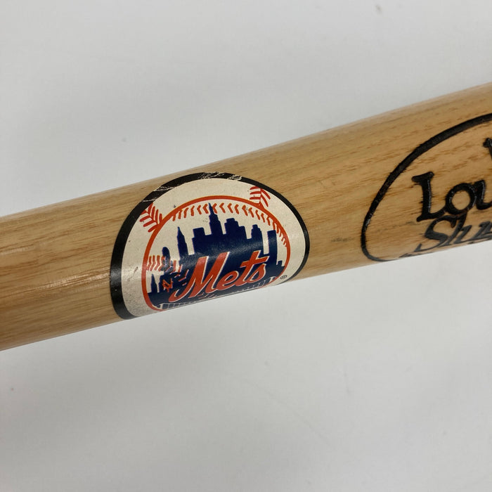 1986 New York Mets W.S. Champs Team Signed Baseball Bat JSA COA