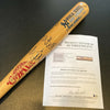 2000 Yankees Team Signed Bat Derek Jeter Mariano Rivera Inscribed "3 Peat" BAS