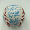 Vintage 1986 New York Mets World Series Champs Team Signed Baseball JSA COA