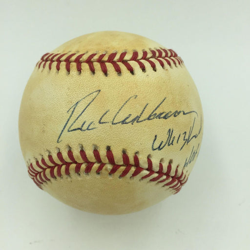 Rare Richie Ashburn "Whiz Kids HOF 1995" Signed Inscribed NL Baseball PSA DNA