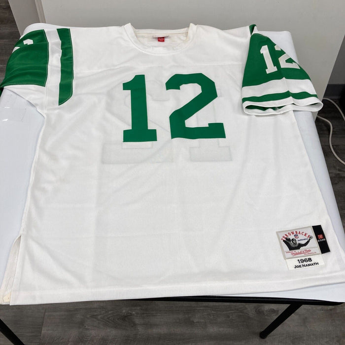 1969 New York Jets Super Bowl Champs Team Signed Jersey Joe Namath Steiner COA