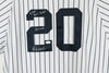 Jorge Posada Signed NY Yankees Jersey Inscribed To Joba Chamberlain JSA COA