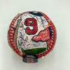 Ted Williams Signed Charles Fazzino Pop Art Baseball PSA DNA RARE