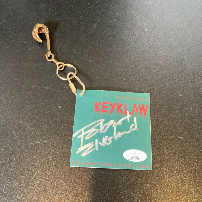 Robert Englund Signed Keyklaw Horror Skeleton Keychain JSA Nightmare on Elm St