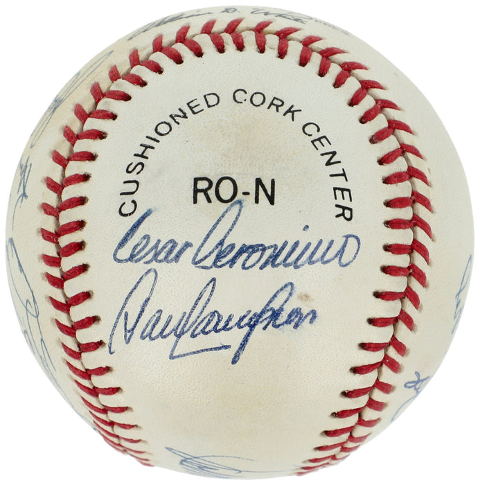 Big Red Machine Rose Morgan Perez Bench Signed Cincinnati Reds Baseball Beckett