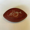 Isaac Bruce Signed Super Bowl XXXIV Game Used Football St. Louis Rams PSA DNA