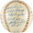 1957 New York Yankees American League Champs Team Signed AL Baseball PSA DNA COA
