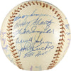1957 New York Yankees American League Champs Team Signed AL Baseball PSA DNA COA