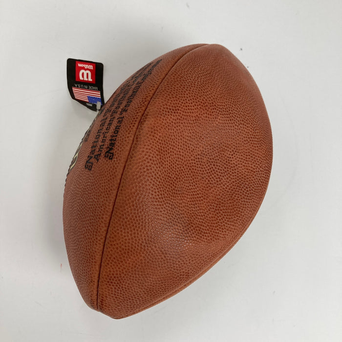 Jerome Bettis Steelers Signed Wilson NFL Game Football JSA COA