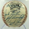 Beautiful 1955 Milwaukee Braves Team Signed Baseball Hank Aaron JSA COA