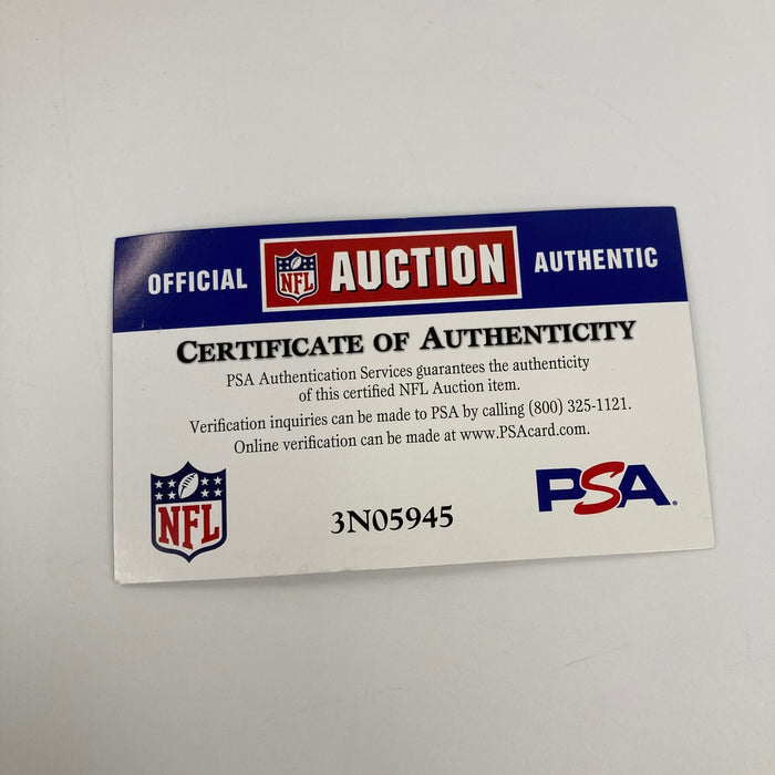 2019 San Francisco 49ers NFC Champs Team Signed Super Bowl LIV Football PSA DNA