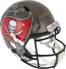 President Donald Trump & Tom Brady Signed Riddell Buccaneers NFL Helmet JSA COA