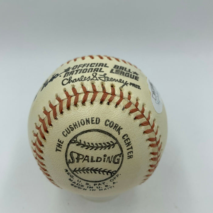 Philip K. Wrigley Single Signed Baseball Chicago Cubs Owner JSA COA Very Rare