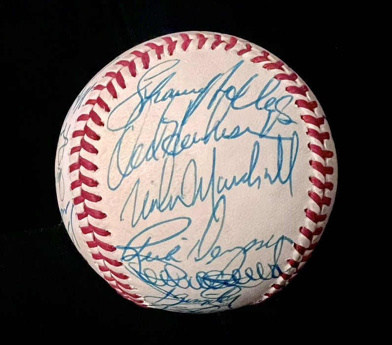 1988 Los Angeles Dodgers World Series Champs Team Signed Baseball JSA COA