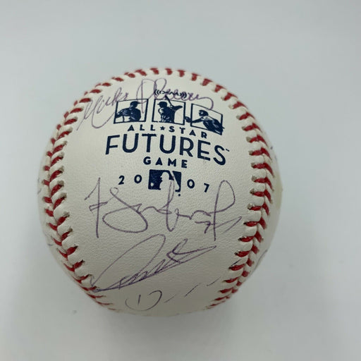 Joe Votto Pre Rookie 2007 Futures All Star Game Team Signed Baseball MLB
