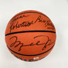 Michael Jordan Bill Russell Magic Johnson Larry Bird Signed Basketball UDA & JSA