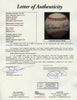 Rare Jack Buck John Francis Full Name Single Signed NL Baseball JSA COA