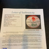1993-94 Nebraska Cornhuskers Big 8 Champions Team Signed Basketball JSA COA