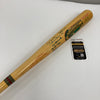 Johnny Mize Monte Irvin & Bobby Thomson Signed Baseball Bat JSA COA