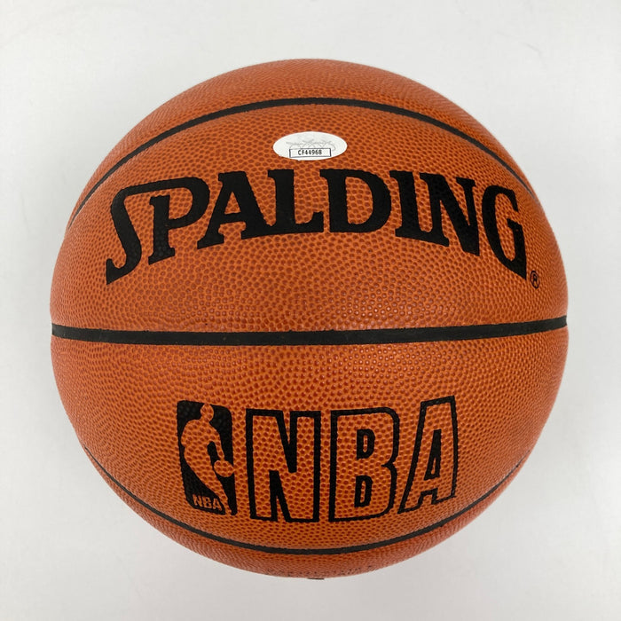 Larry Bird Signed Spalding Official NBA Game Basketball JSA COA