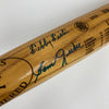 Eddie Mathews & Warren Spahn Milwaukee Brewers Multi Signed Baseball Bat JSA COA