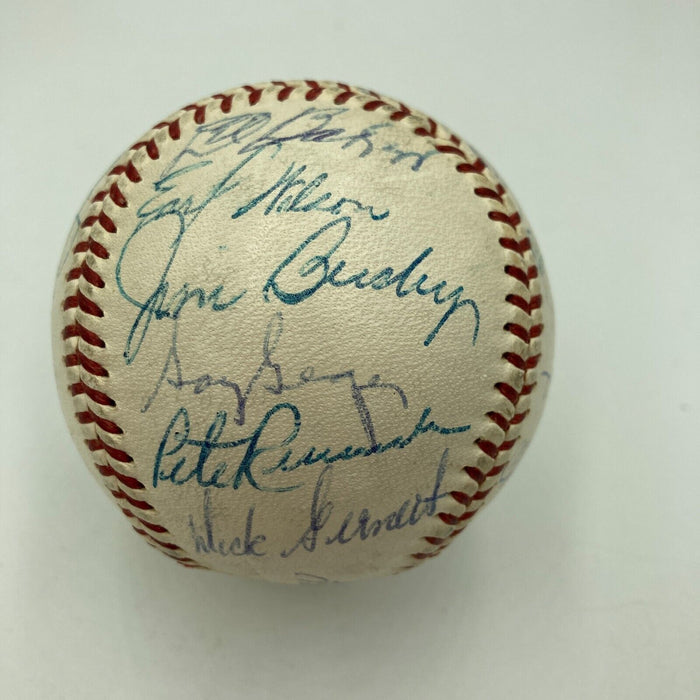 1959 Boston Red Sox Team Signed Official American League Baseball