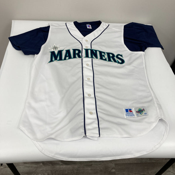 Ken Griffey Jr. Signed Authentic 1990's Seattle Mariners Russell Jersey JSA UDA