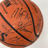 Michael Jordan Wilt Chamberlain Hall Of Fame Multi Signed Basketball Beckett COA