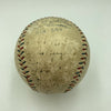Babe Ruth & Lou Gehrig 1928 NY Yankees World Series Champs Signed Baseball JSA