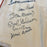 Incredible All Century Team Signed Jersey 16 Sigs With Ted Williams JSA COA
