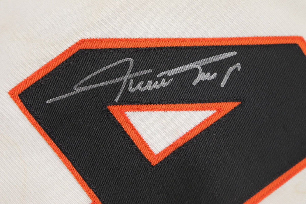 Willie Mays Signed San Francisco Giants 1989 Game Model Jersey PSA DNA COA