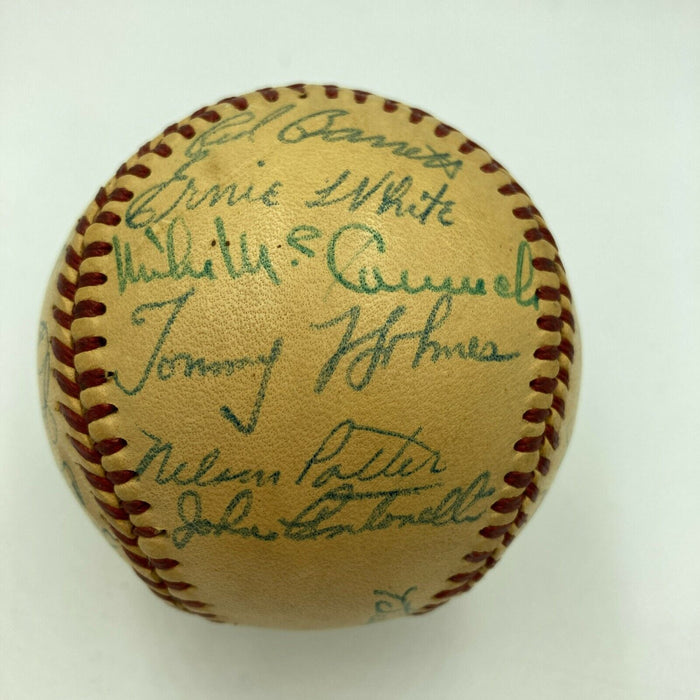 Beautiful 1951 Boston Braves Team Signed National League Baseball