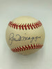 Joe Dimaggio Signed Heavily Inscribed STAT Baseball JSA COA