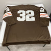 Jim Brown HOF 1971 Signed 1964 Cleveland Browns Mitchell & Ness Jersey JSA COA