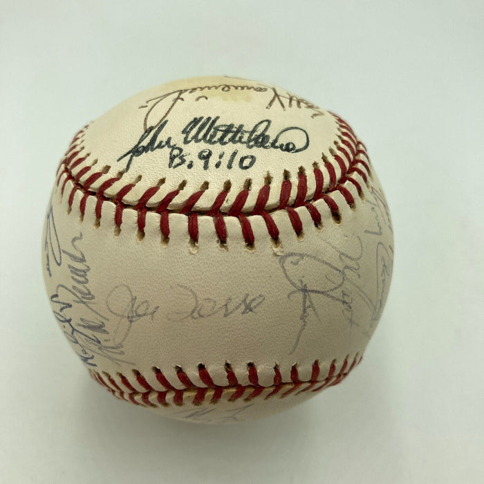 1996 New York Yankees Champs Team Signed Major League Baseball JSA COA