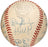 Beautiful Jackie Robinson 1951 Brooklyn Dodgers Team Signed Baseball PSA DNA
