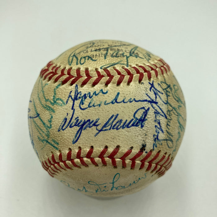 1969 New York Mets WS Champs Team Signed Baseball Gil Hodges Ryan Seaver JSA