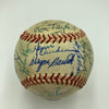 1969 New York Mets WS Champs Team Signed Baseball Gil Hodges Ryan Seaver JSA