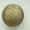 Jimmie Foxx Al Simmons Max Carey Frank Frisch 1930's HOF Signed Baseball PSA DNA