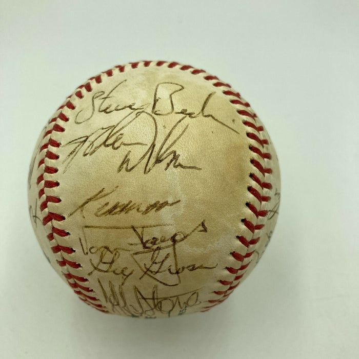 Mike Schmidt 1980's Philadelphia Phillies Team Signed National League Baseball